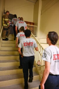 Firefighting and Criminal Justice Students Climb 110 Flights of Stairs to Honor 9/11 Heroes