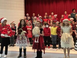 Foothills Elementary Students Shine in Fun and Festive Holiday Sing-Along