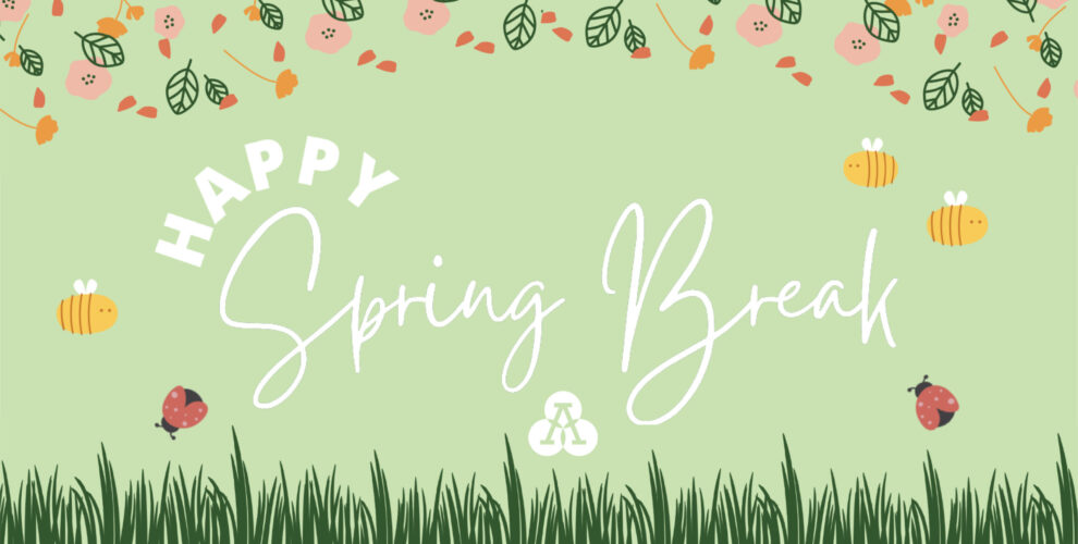 Spring Break is Approaching! – Athlos Academy of Utah