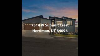 7314 W Summit Crest Herriman UT 84096 | 3 Bedroom Home For Sale